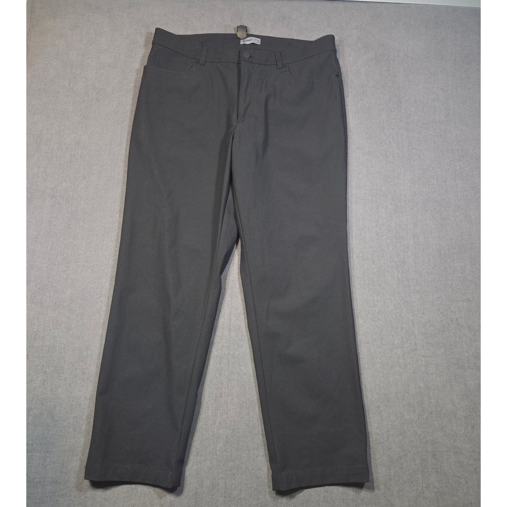 VRST Limitless 5-Pocket Pants Mens 36x30 Black Slim Fit Performance Trousers